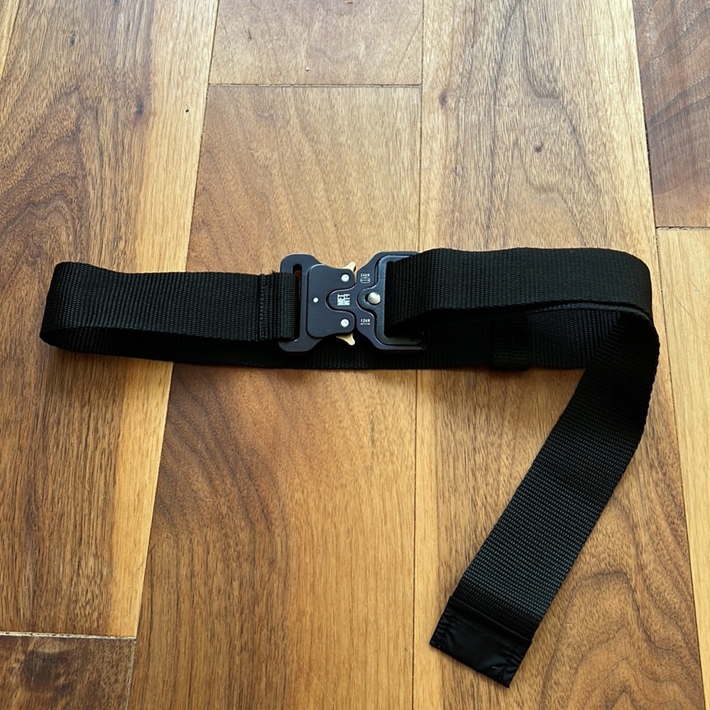 Alyx MFT Rollercoaster BELT W/Black Cut Out Mini Dress